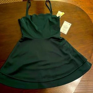 Beautiful emerald green dress